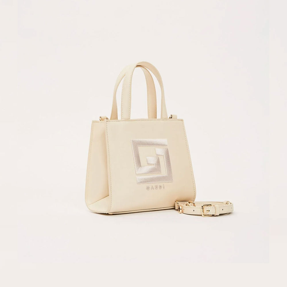 Gaudì Borsa Mini Shopper Colore Crema