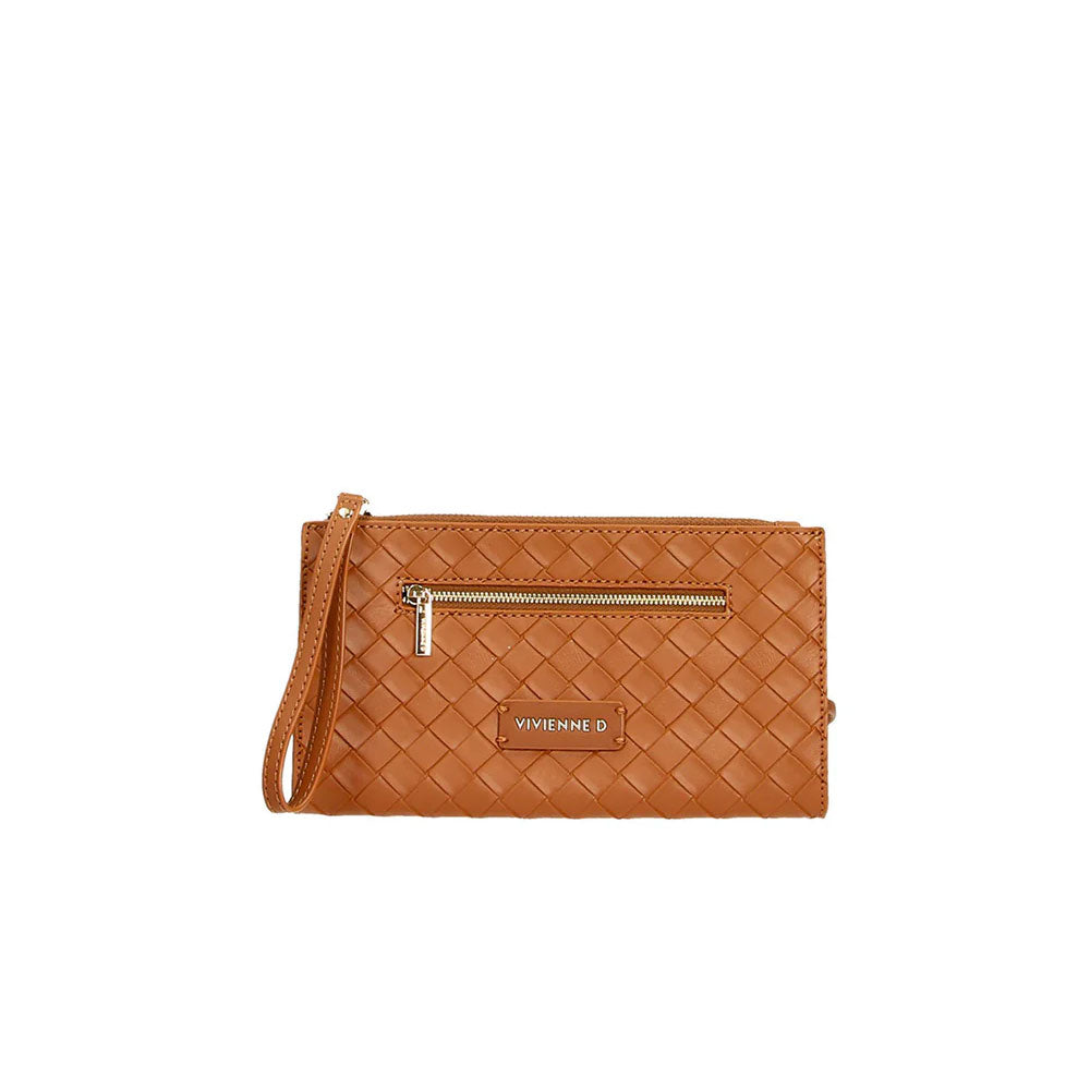 Vivienne D Pochette Nina Colore Cuoio