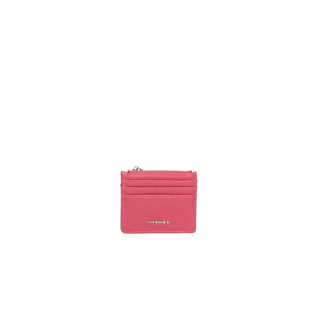 Vivienne D Portacarte Ava Colore Fucsia