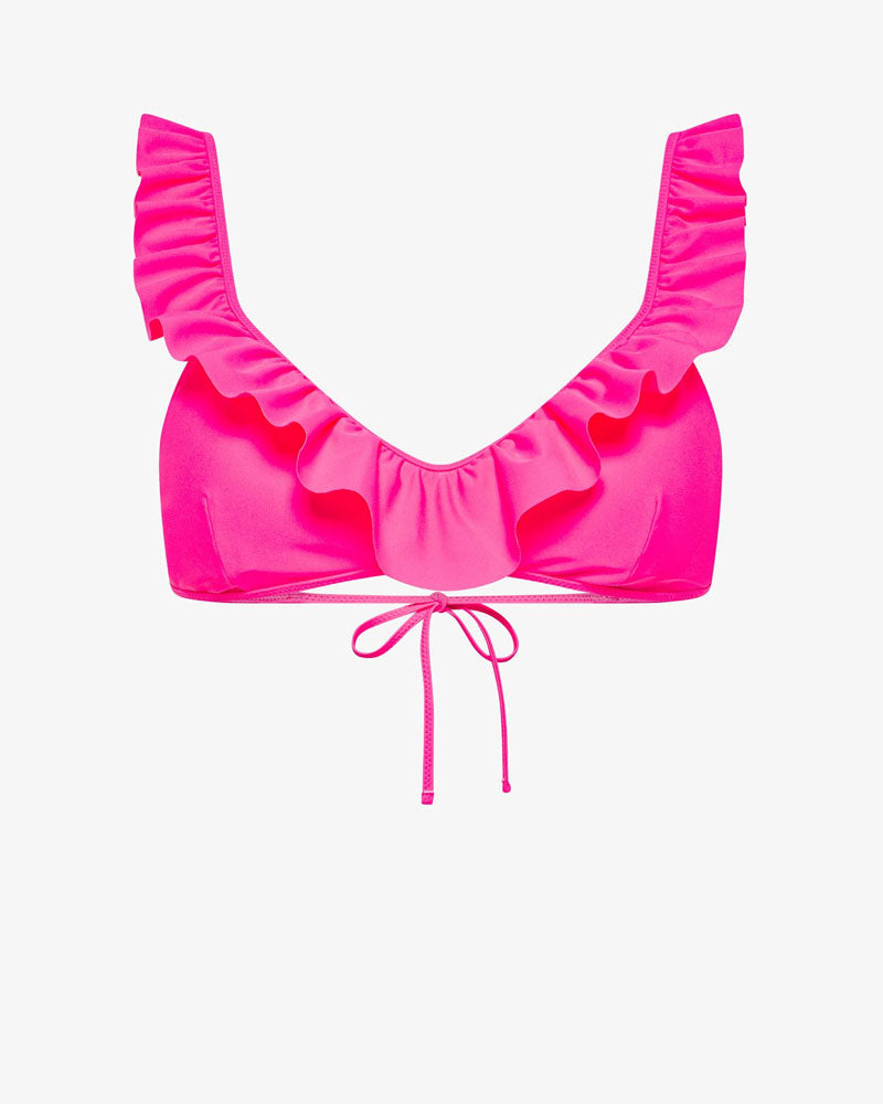 Sun68 Top Mare con Rouches Colore Fucsia