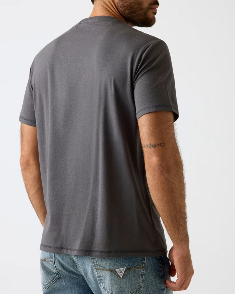 Guess T-Shirt in Modal Colore Grigio