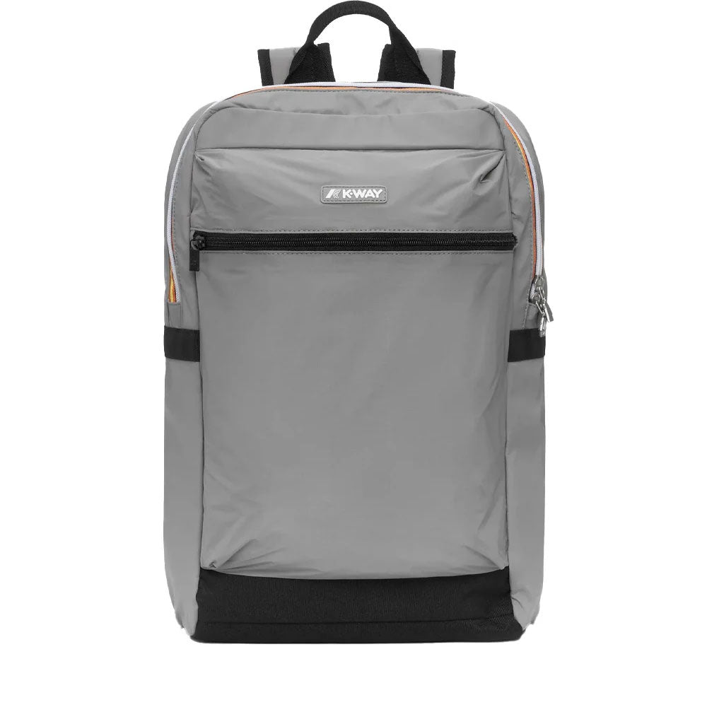 K-Way Borsa Laon Colore Grigio Metallizzato