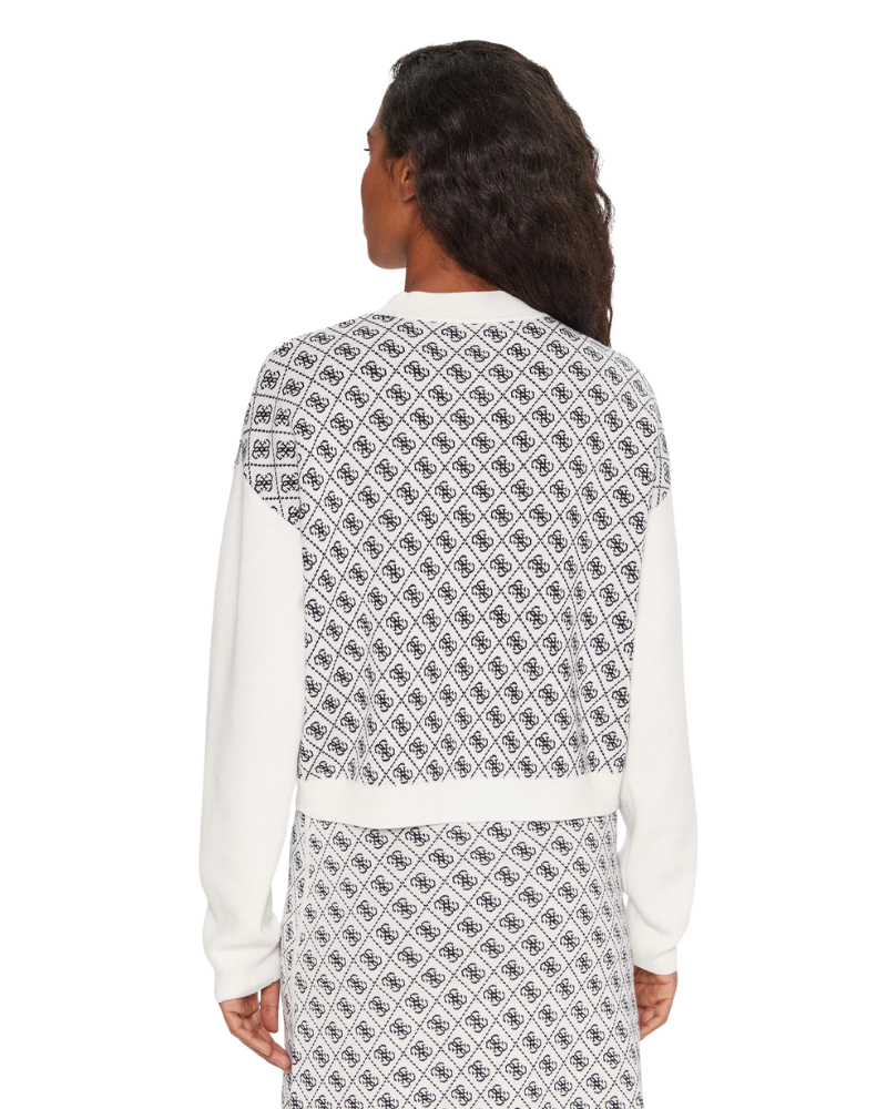 Guess Dolcevita Colore Bianco e Nero da Donna