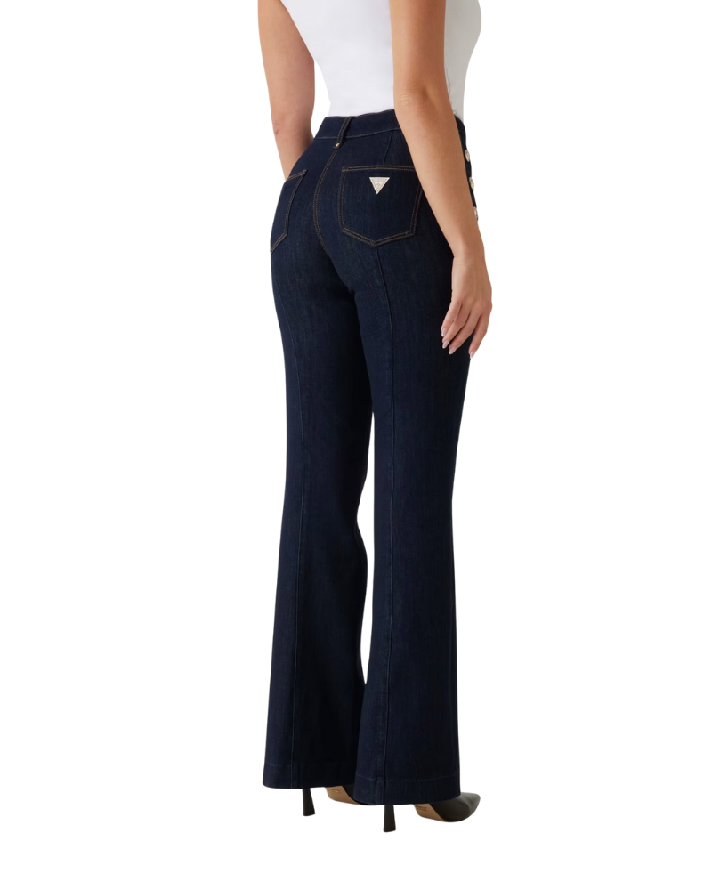 Guess Jeans Chino New Faye Colore Blu da Donna