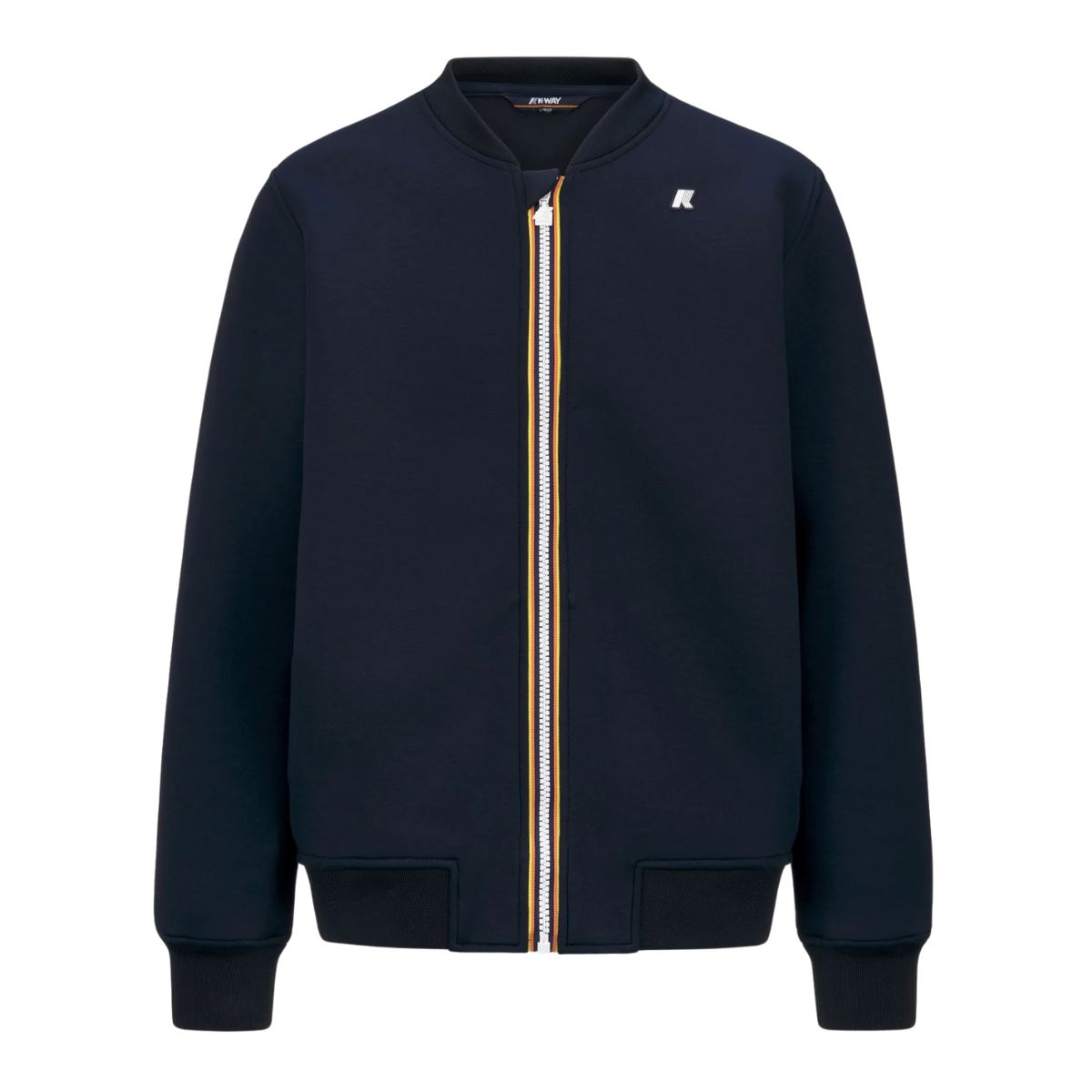 K-Way  Giacca Bomber Abel Spacer Colore Blu da Uomo