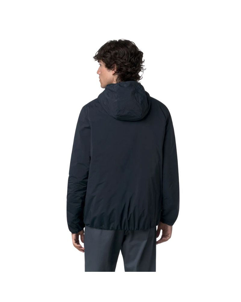 K-Way  Giacca Plain Warm  Corta Isolante Colore Blu da Uomo con Imbottitura Ecologica