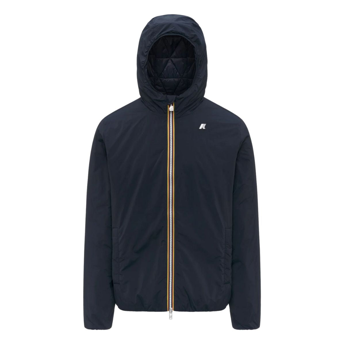 K-Way  Giacca Plain Warm  Corta Isolante Colore Blu da Uomo con Imbottitura Ecologica