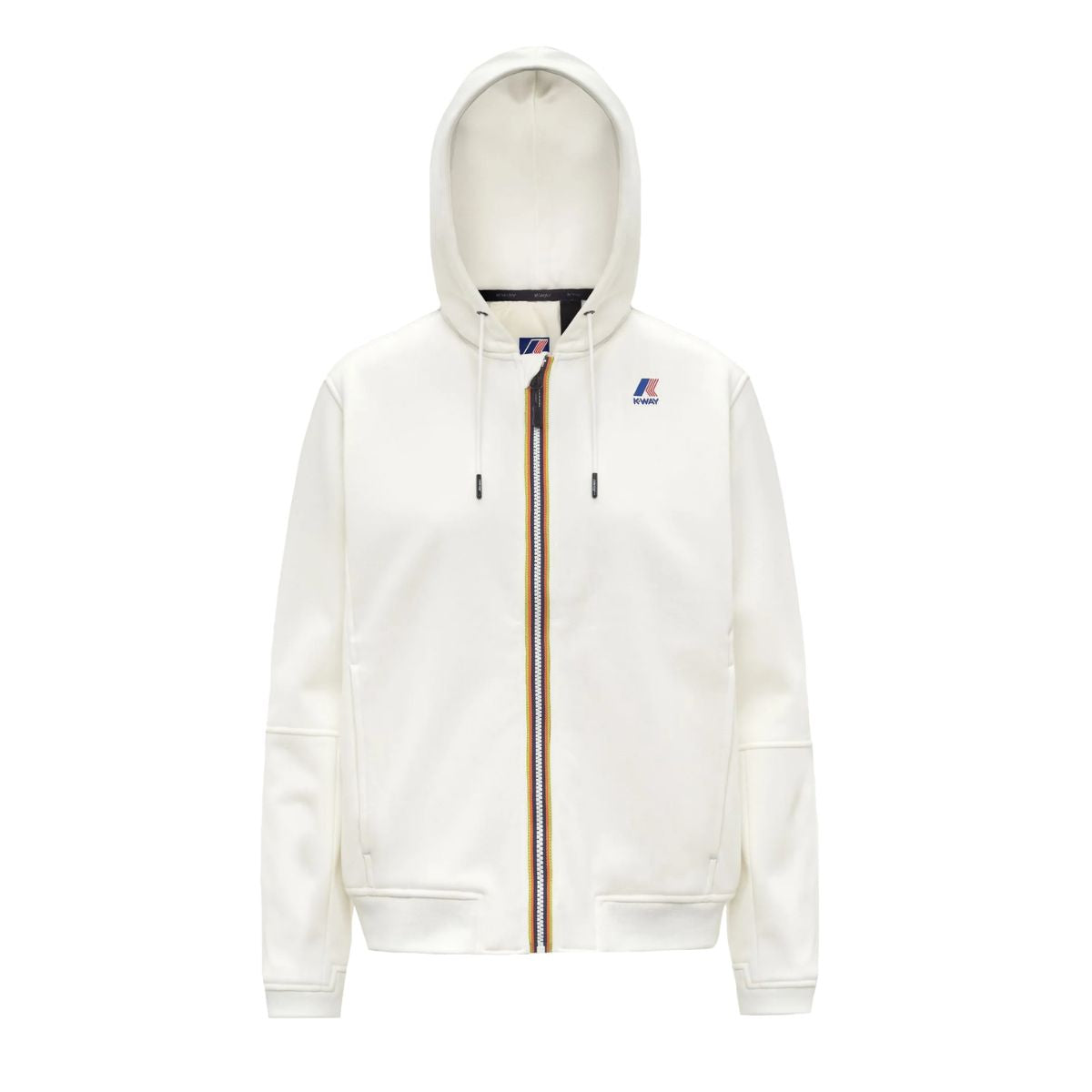 K-Way Felpa Prosper Brushed Pc Colore Bianco