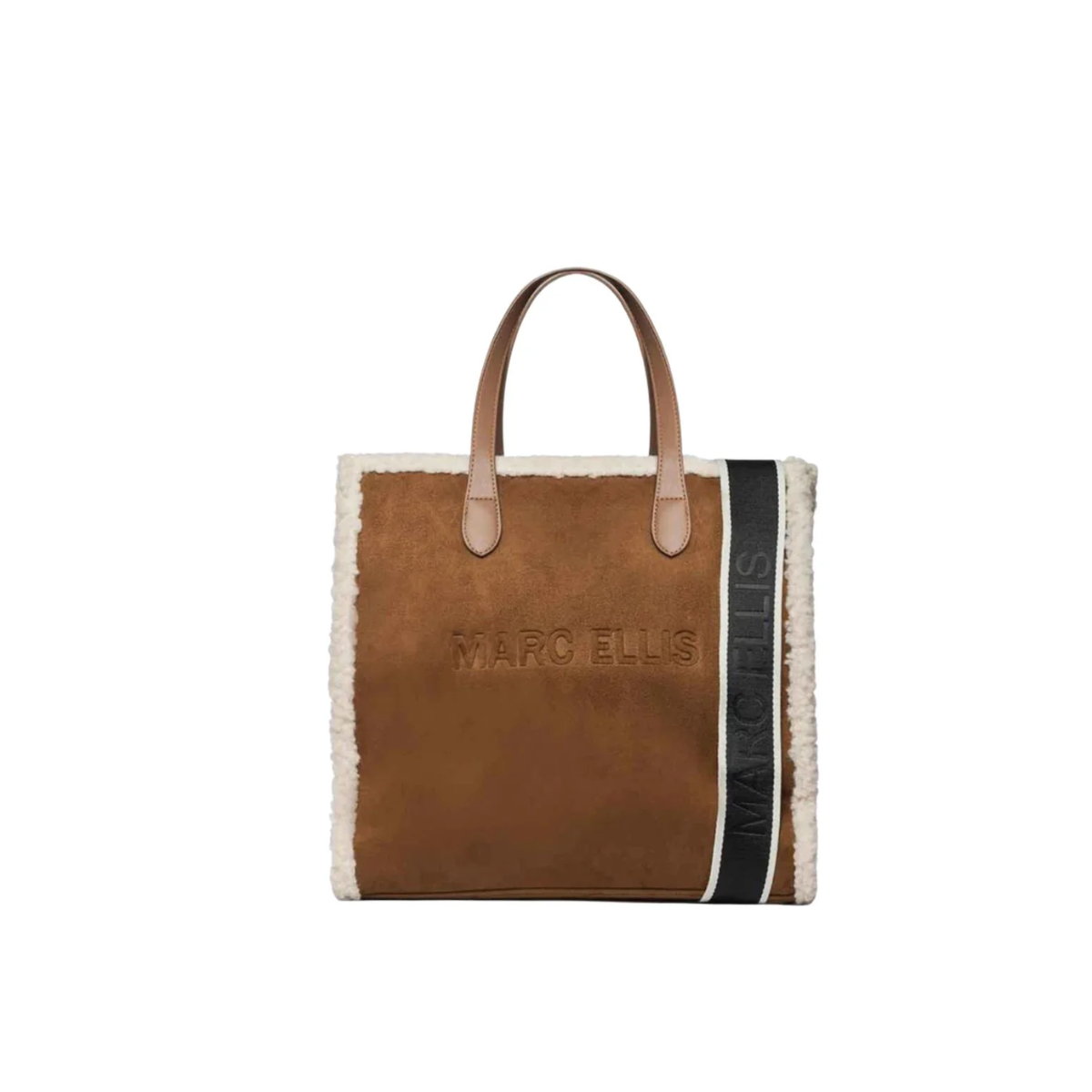 Marc Ellis Borsa Buby Suede L Colore Cuoio