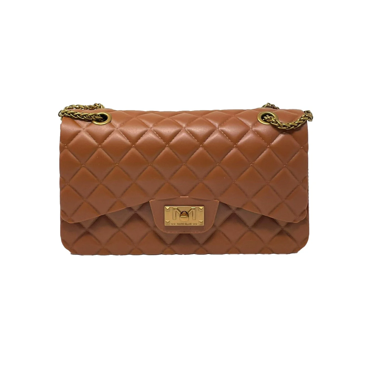 Marc Ellis Borsa a Tracolla Flat Falcon M Cuoio