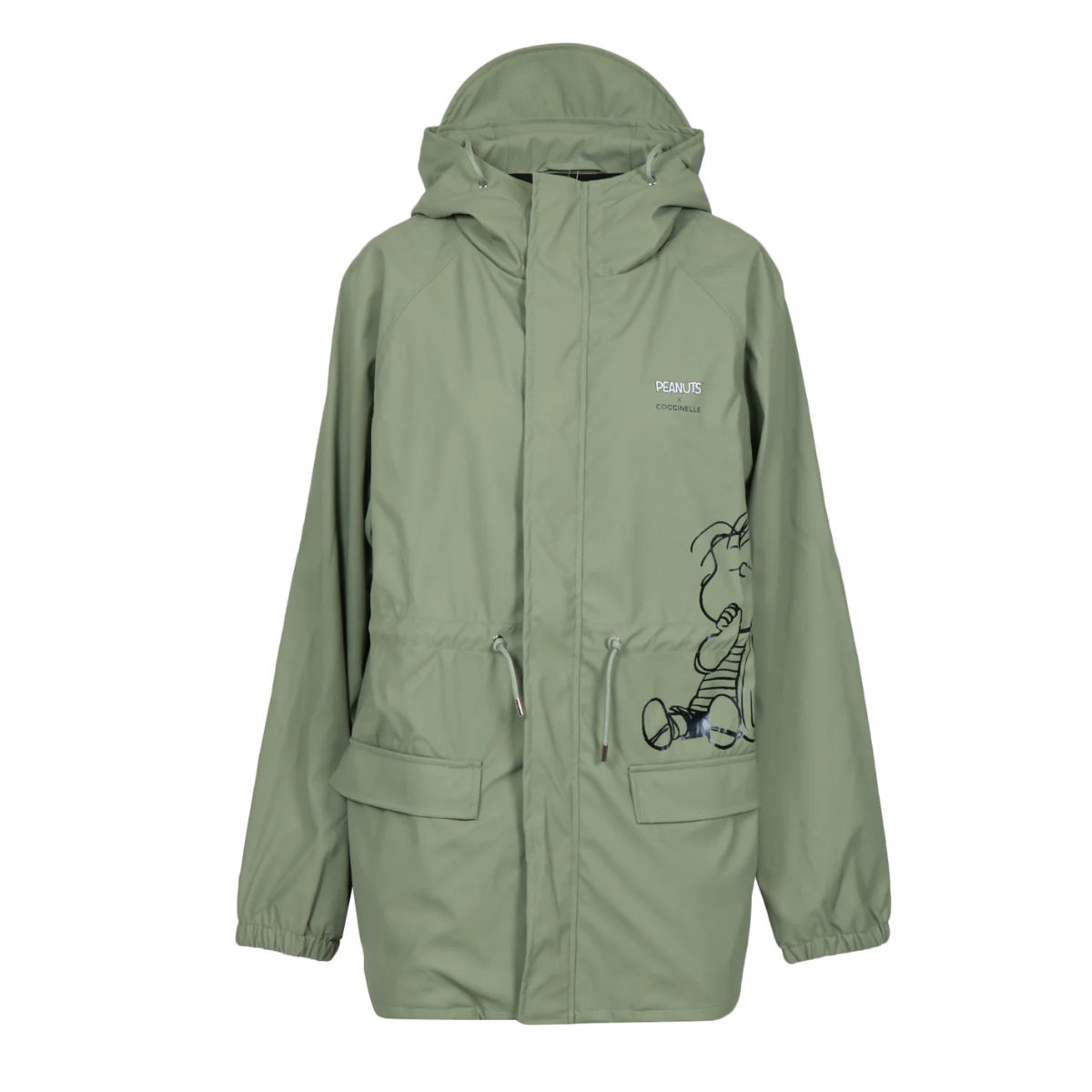 Coccinelle Impermeabile Colore Verde pistacchio