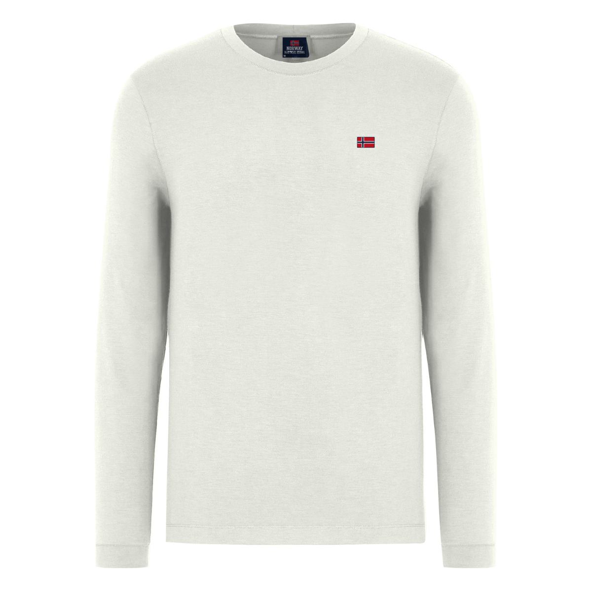 Norway T-shirt Manica Lunga Colore Bianco