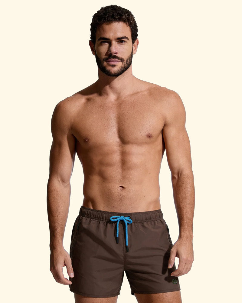 F**k Shorts Mare Colore Marrone
