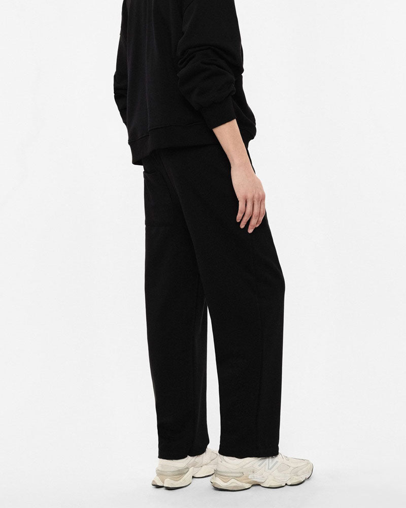 Imperial Trousers Jogging Fit con Vita Elasticizzata Colore Nero