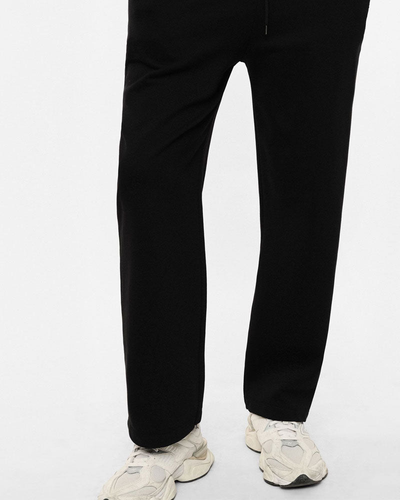 Imperial Trousers Jogging Fit con Vita Elasticizzata Colore Nero