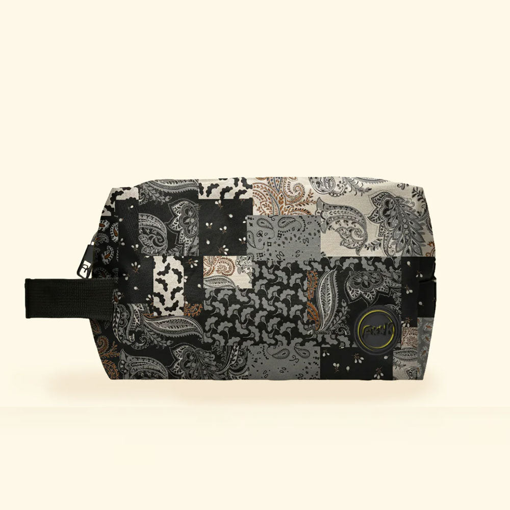 F**k Maxi Neccessaire Pochette con Fantasia Colore Nero