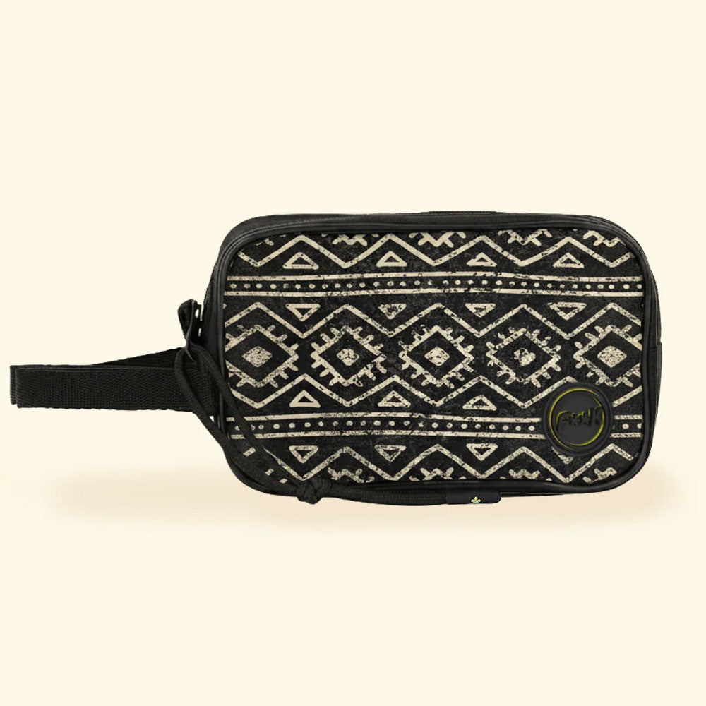 F**k Pochette Mini in Poliestere con Fantasia Colore Nero