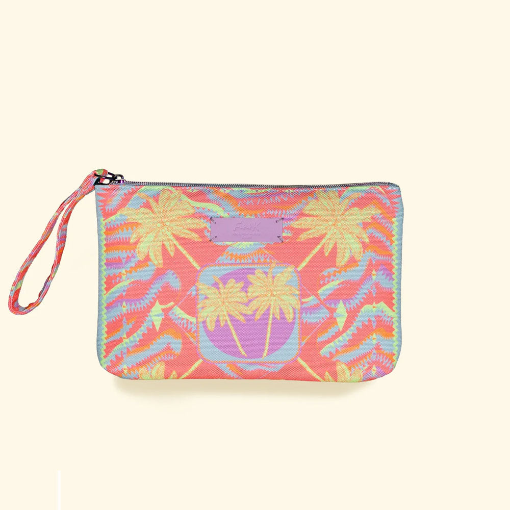 F**k Pochette Mini Fantasia Colore Rosa Palme