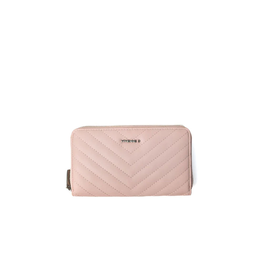 Vivienne D Portafoglio Nora Large Colore Rosa