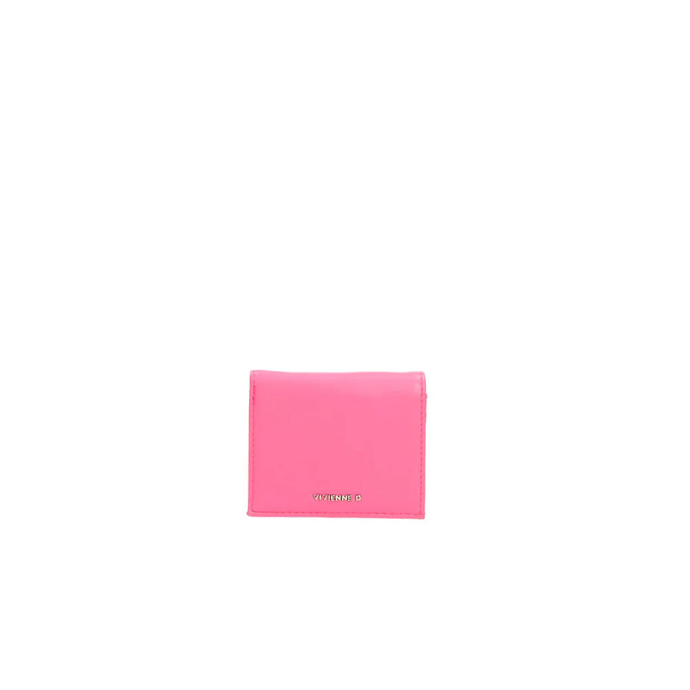 Vivienne D Mini Portafoglio Cindy Denim Pop Colore Rosa