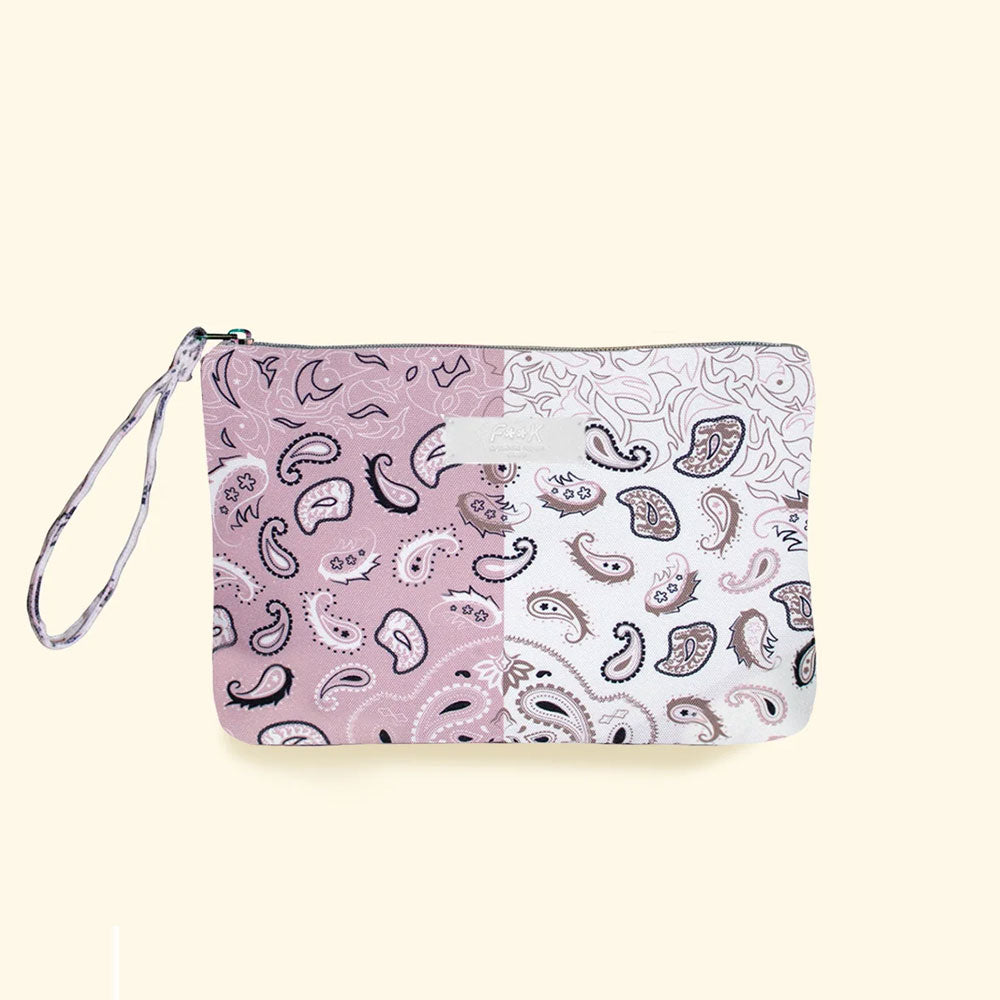 F**k Pochette Mini Fantasia Colore Rosa/Bianco