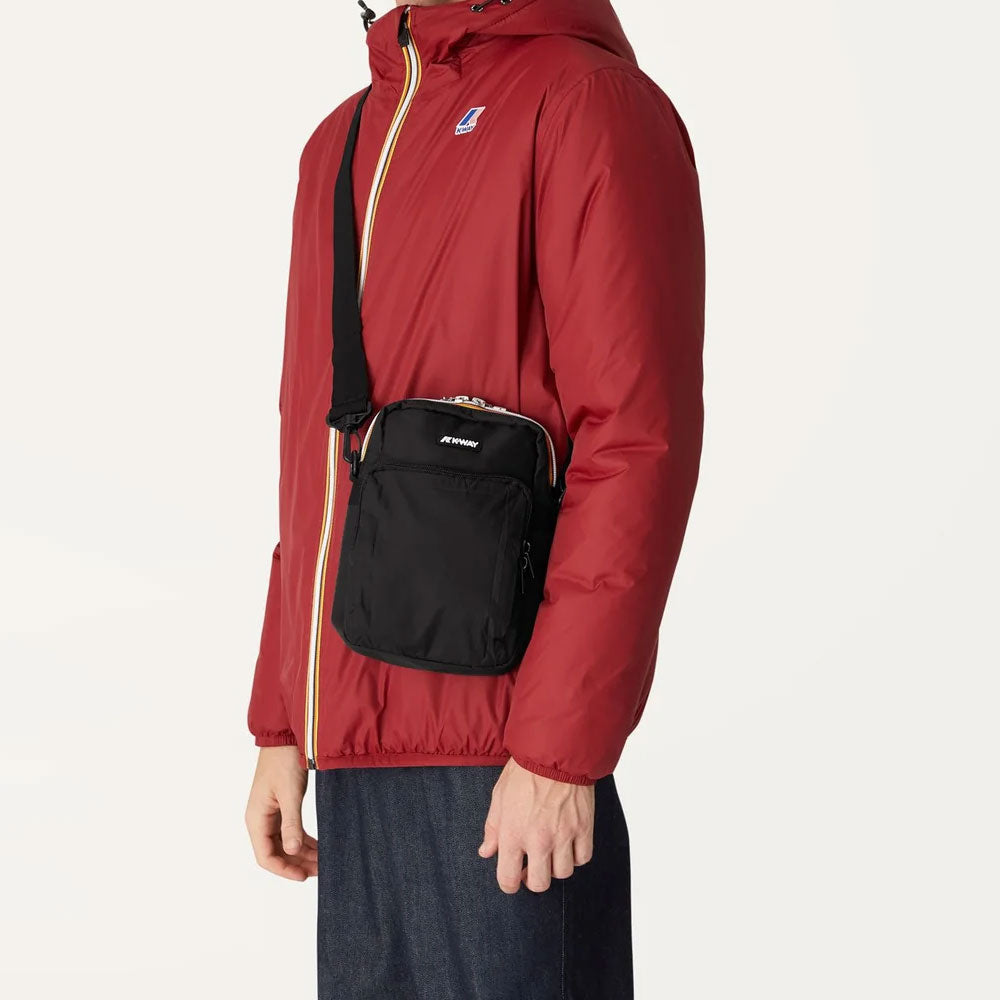 K-Way Borsello Erloy Colore Nero