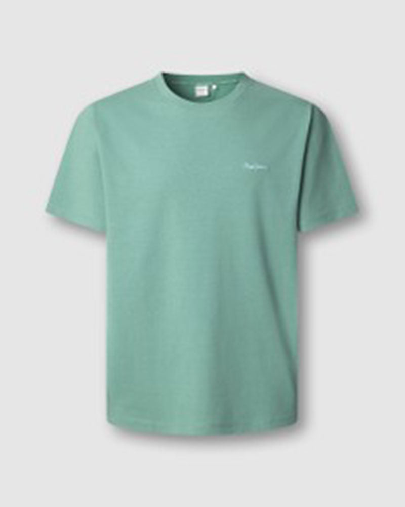 Pepe Jeans T-Shirt Girocollo Basic Colore Verde