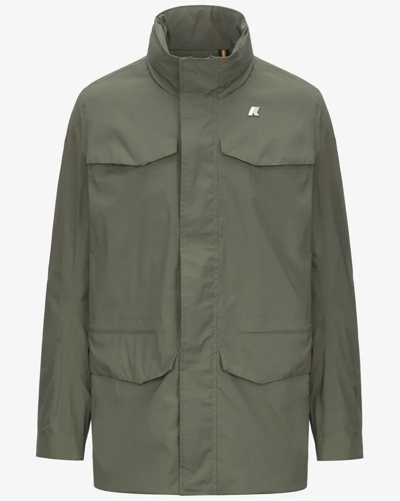 K-Way Giacca Manuel Stretch Nylon Colore Verde