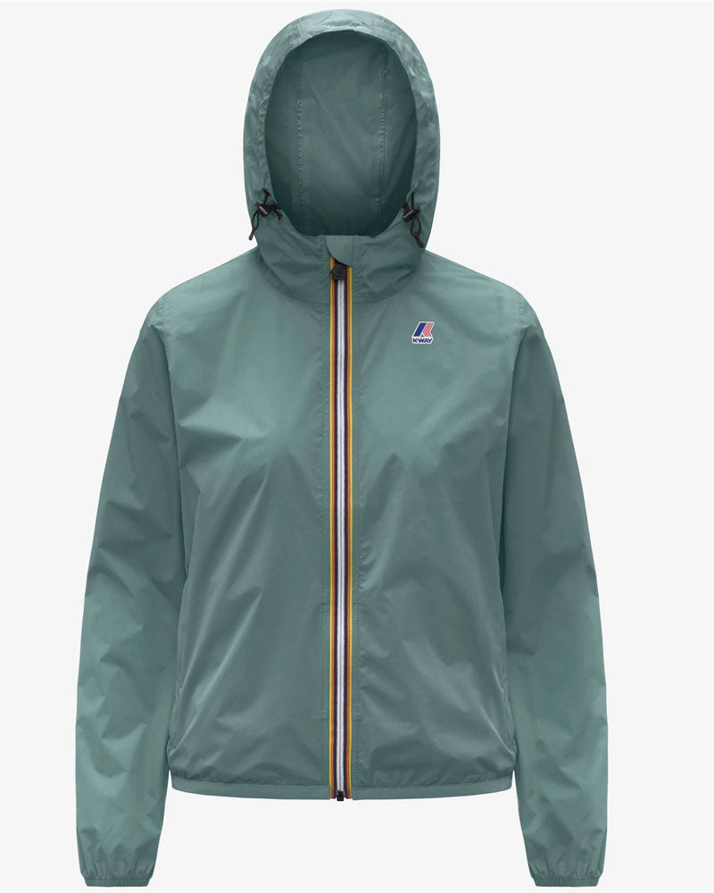 K-Way Giacca Le Vrai 4.0 Claudette Colore Verde Acqua