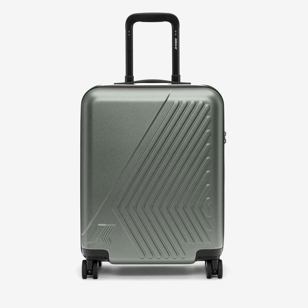 K-Way Trolley Eudoxieur Logo Colore Verde Metallizzato