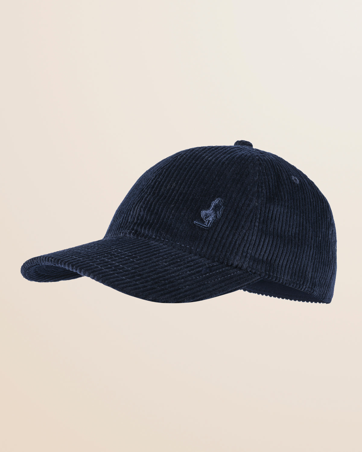 Mcs Cappellino Uomo in Velluto a Coste Colore Blu Navy