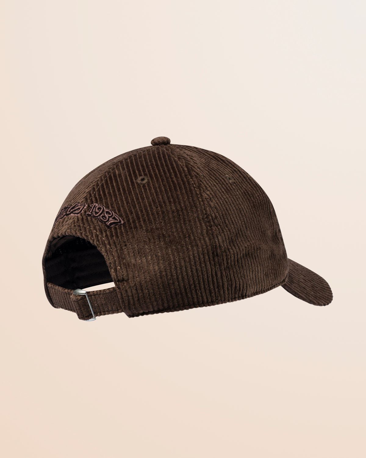 Mcs Cappellino Uomo in Velluto a Coste Colore Marrone