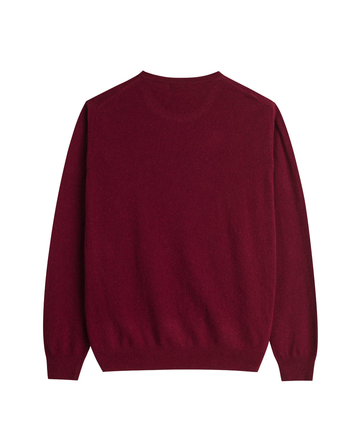 Mcs Maglia Uomo Girocollo con Logo Colore Rosso Bordeaux