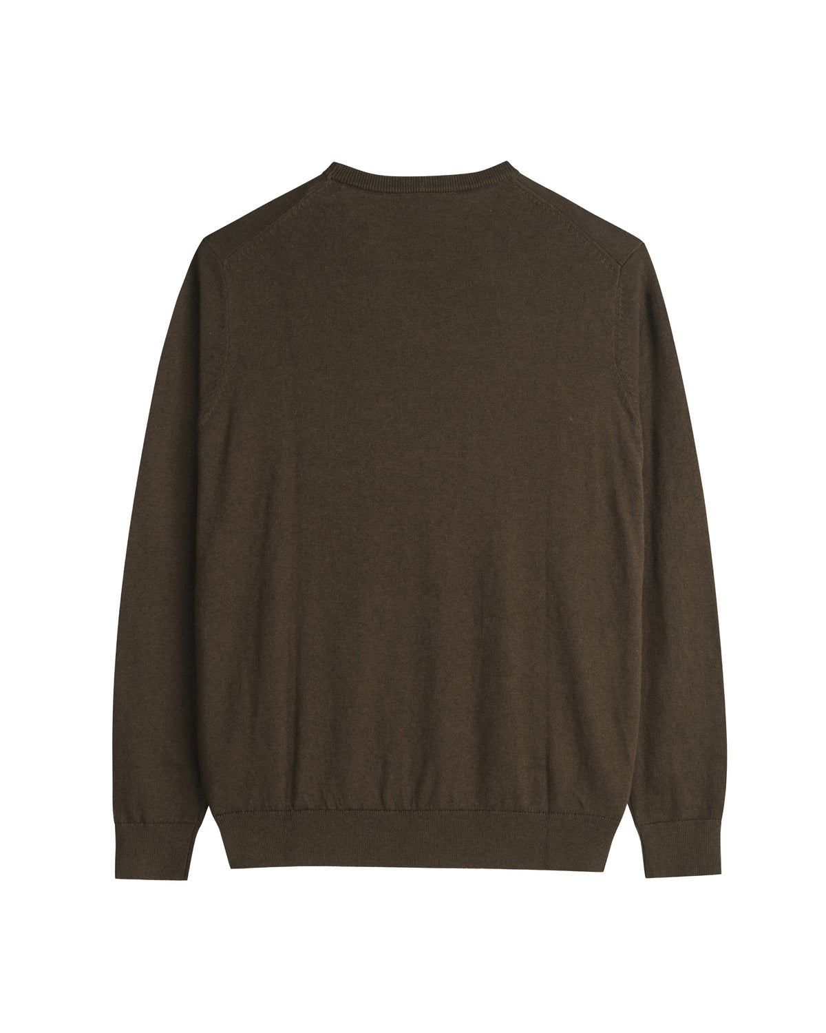 Mcs Maglia Uomo Girocollo con Logo Colore Marrone