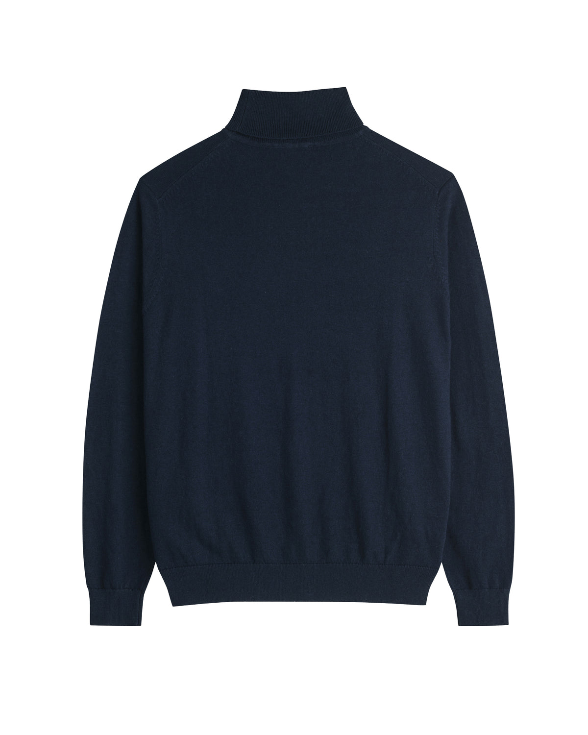 Mcs Maglia Uomo Dolcevita con Logo Colore Blu Navy