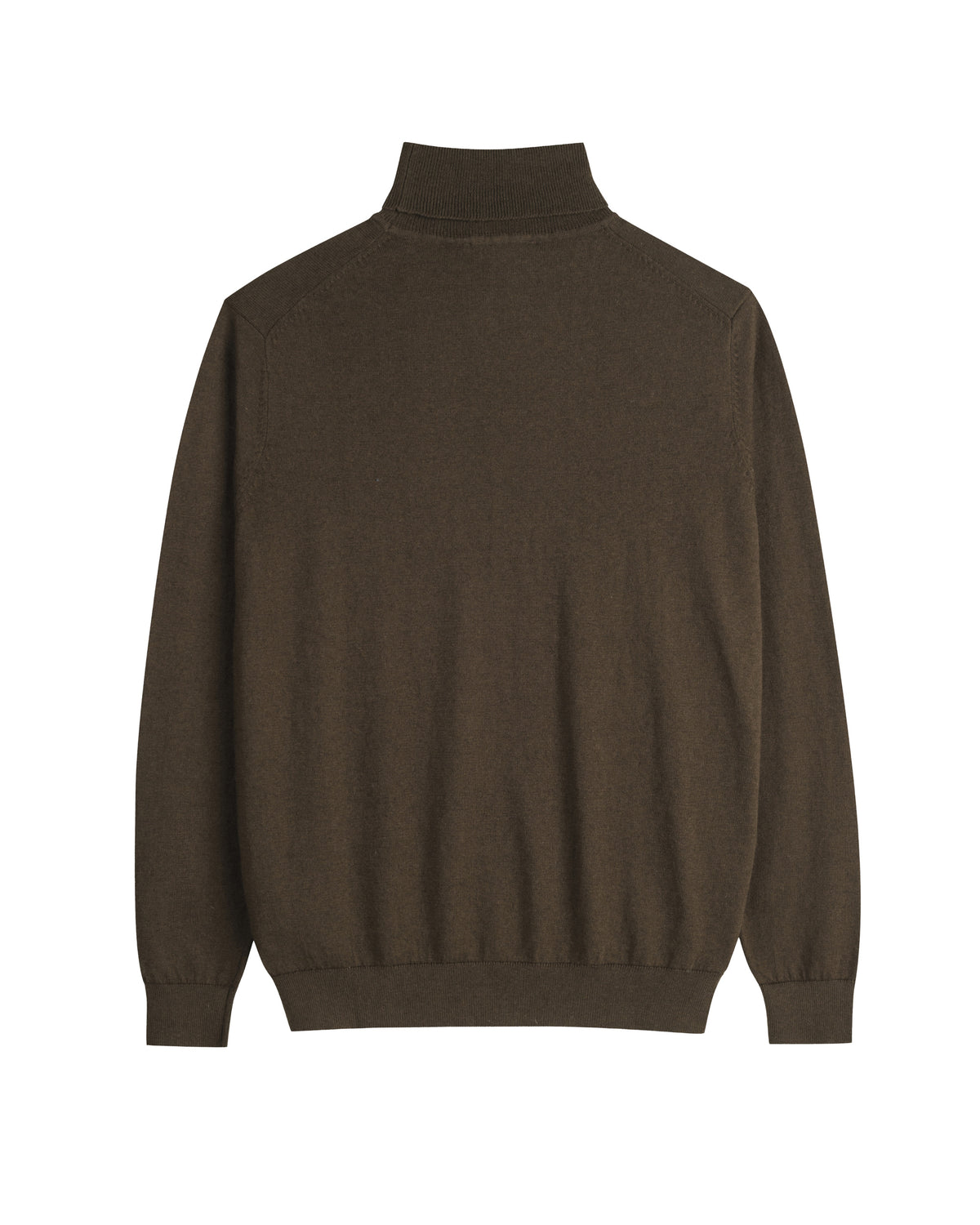 Mcs Maglia Uomo Dolcevita con Logo Colore Marrone