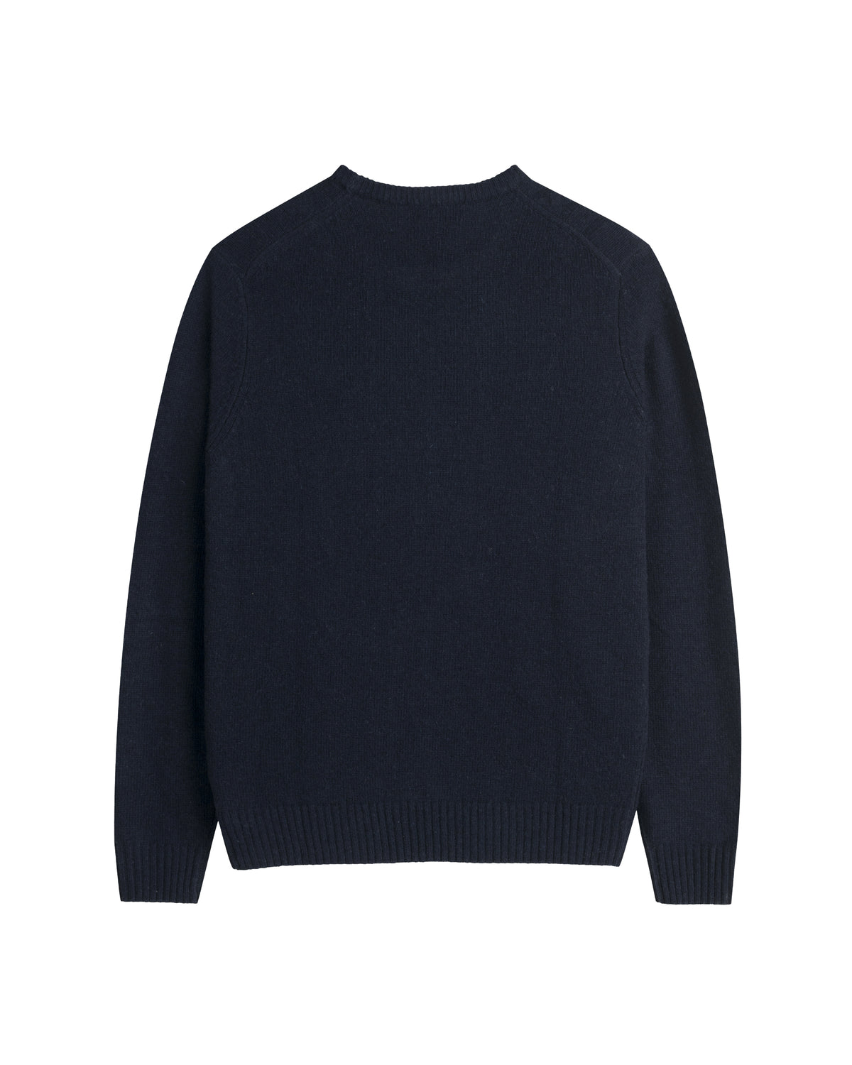 MCS Maglione Uomo Girocollo a Trecce Colore Blu Navy