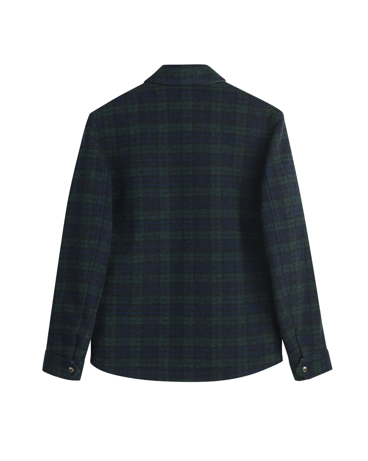 MCS Giacca Camicia Uomo Check Colore Verde e Blu