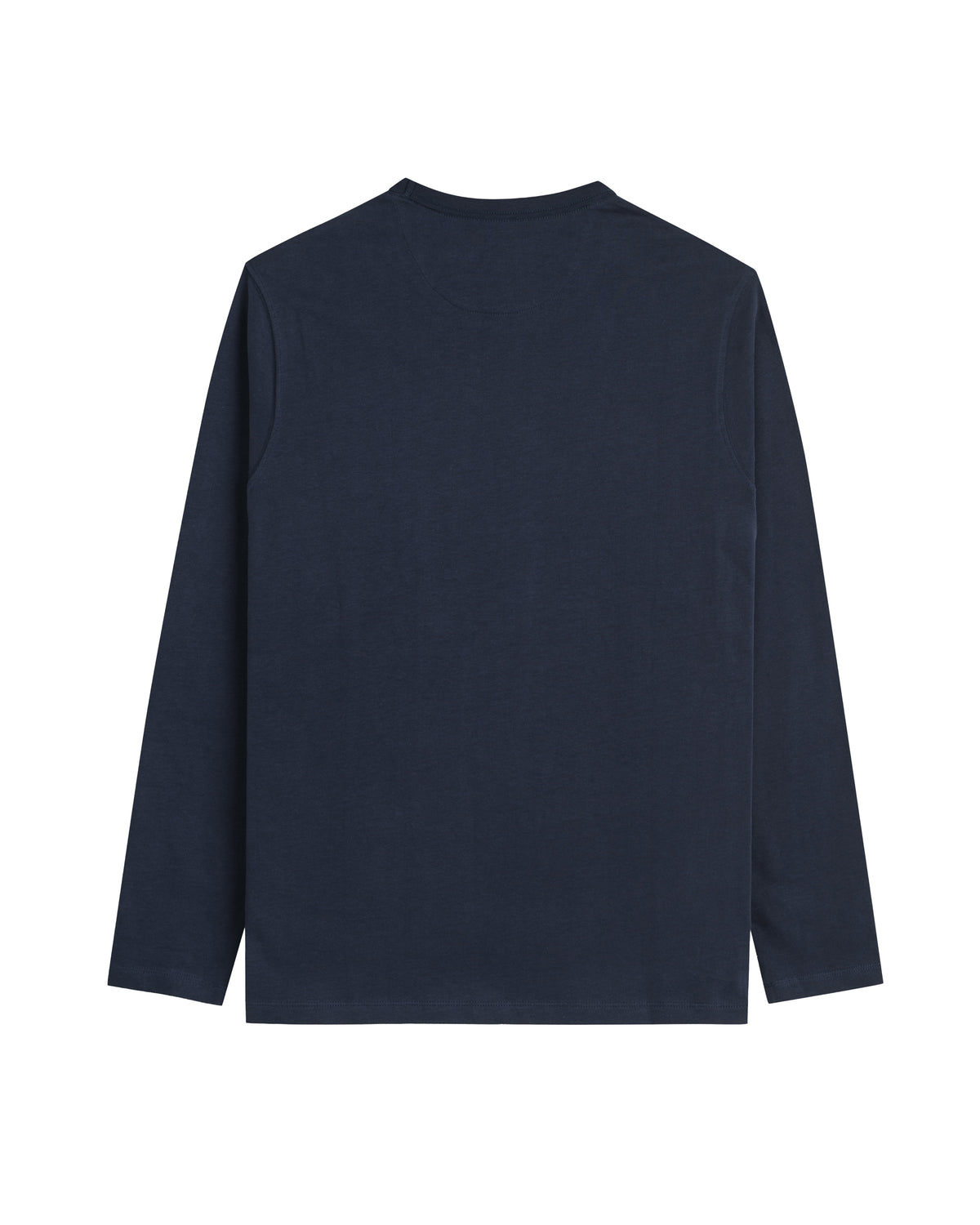 MCS T-Shirt Uomo Manica Lunga Girocollo Colore Blu Navy