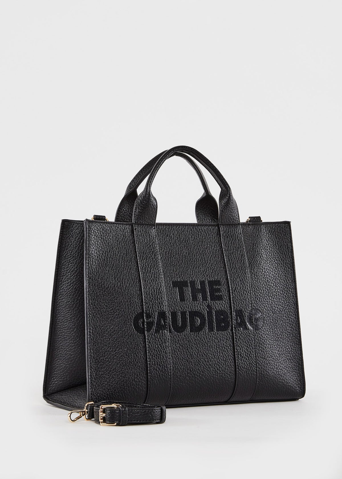 Gaudì Tote Bag con Logo Colore Nero