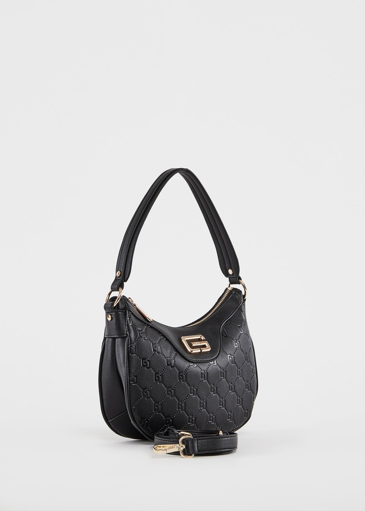 Gaudì Borsa a Spalla con Monogram Colore Nero