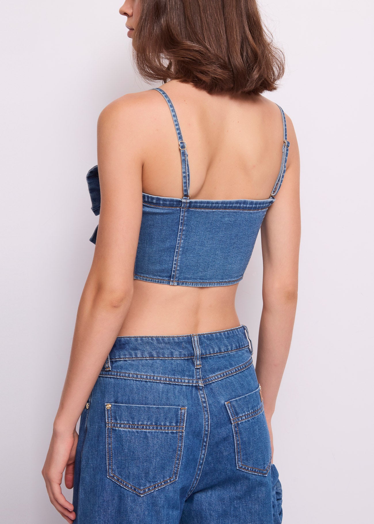 Top in Denim Gaudì Jeans Donna