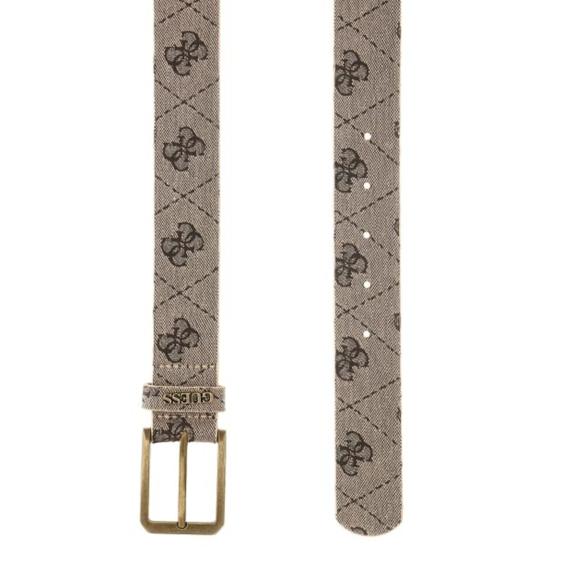 Guess Cintura Logo 4G Marrone