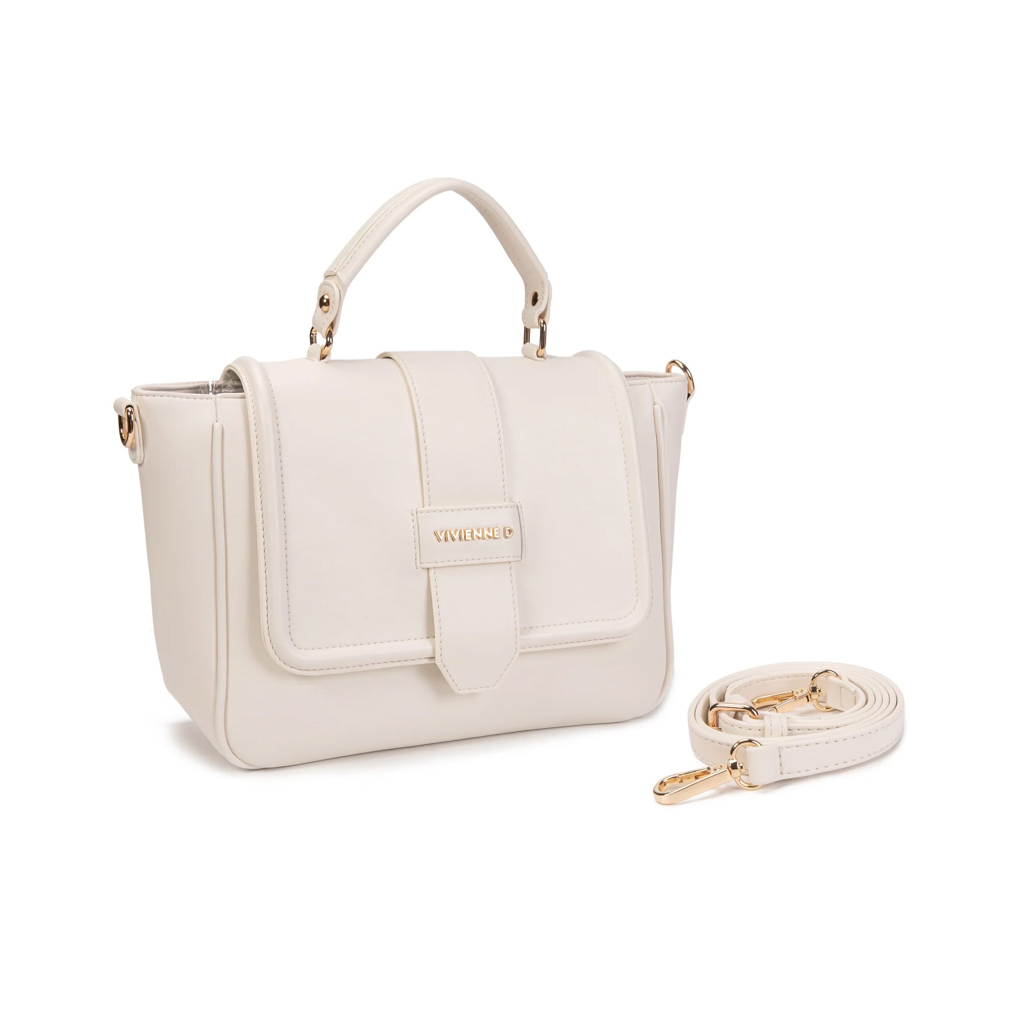 Vivienne D Borsa Basic Clip V119 BIANCO