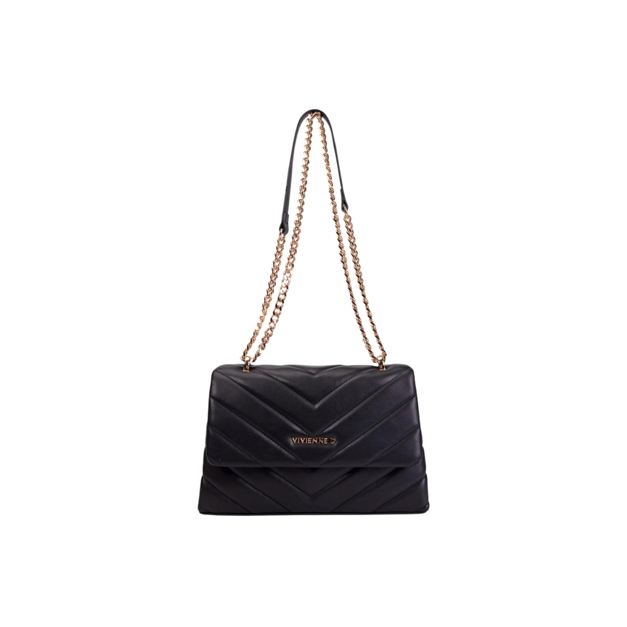 Vivienne D Borsa Mini Bag Matelasse V127 NERO