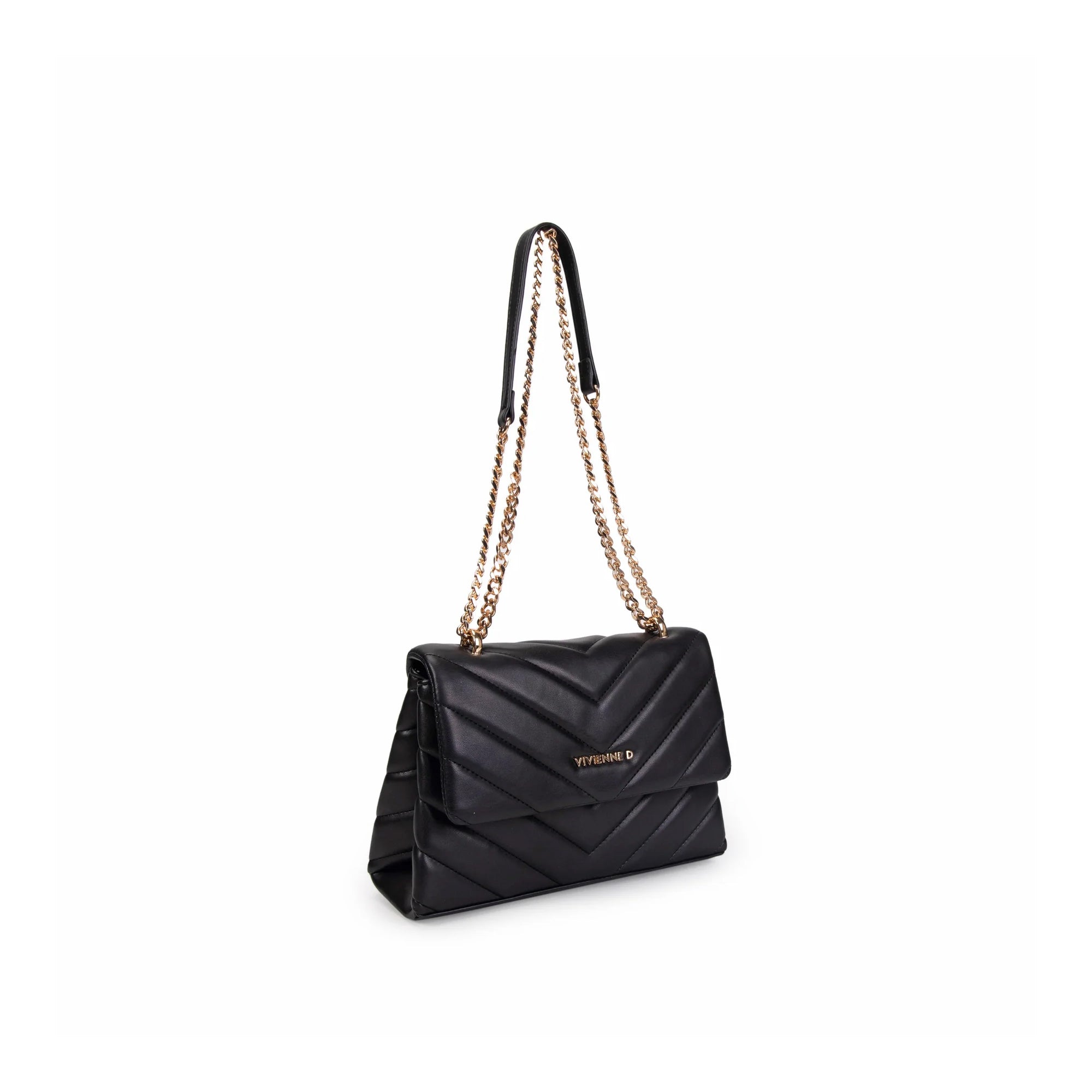 Vivienne D Borsa Mini Bag Matelasse V127 NERO