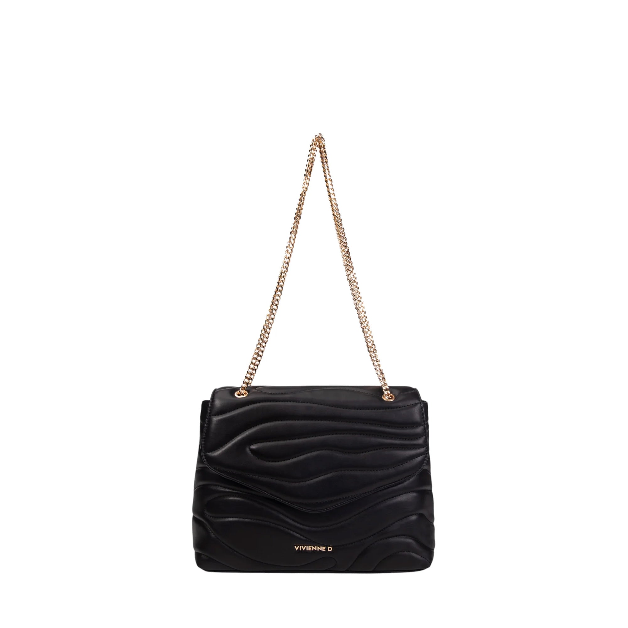 Vivienne D Borsa Pochette Waves V133 NERO