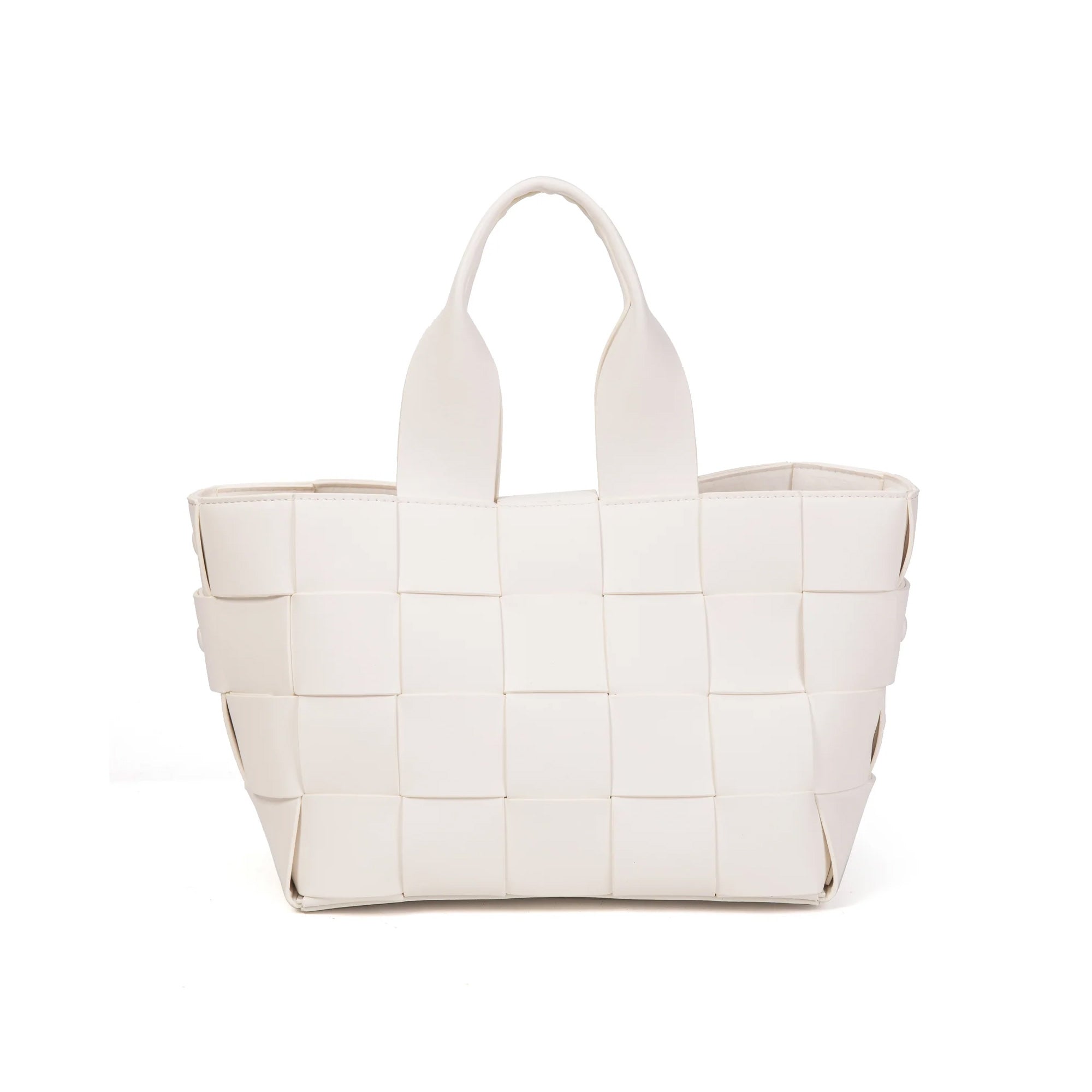 Vivienne D Borsa Shopper Cube V147 BIANCO