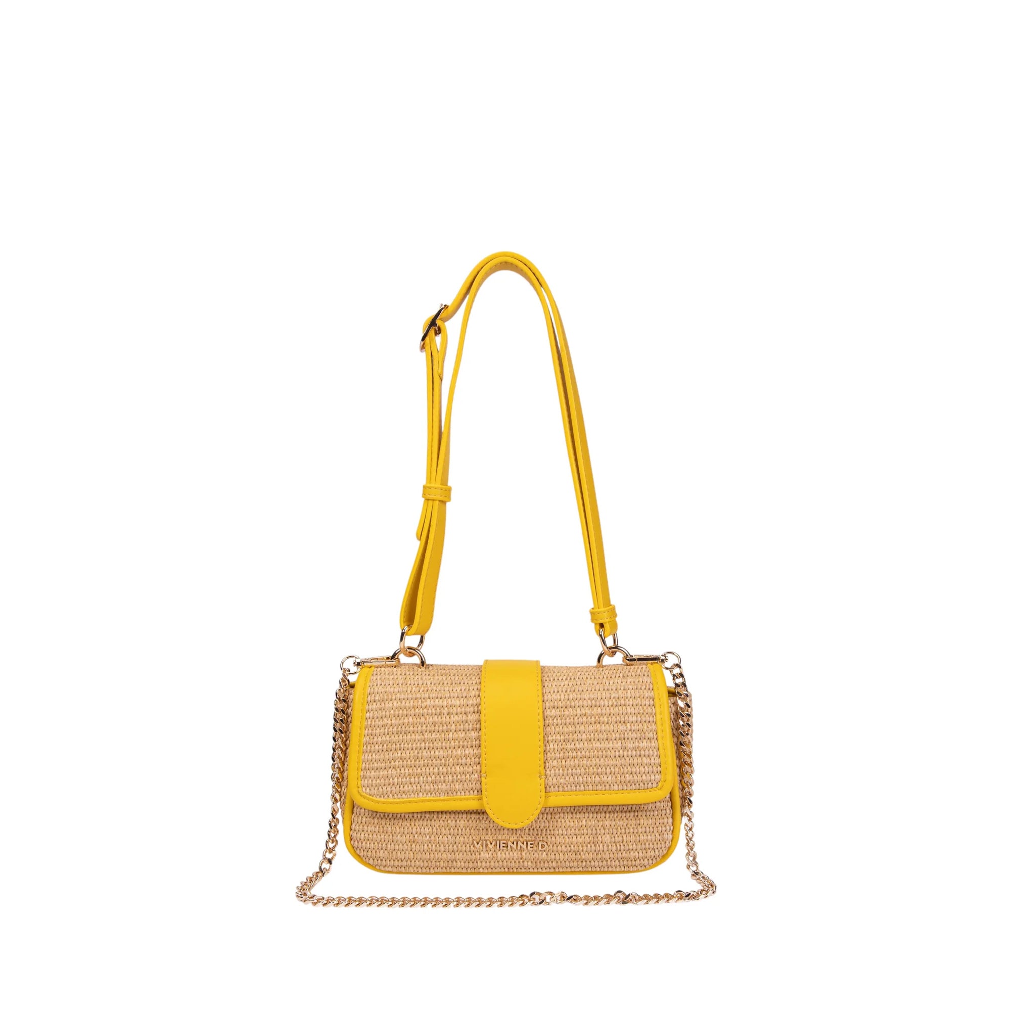 Vivienne D Pochette Mini Bag Sunny V153 GIALLO