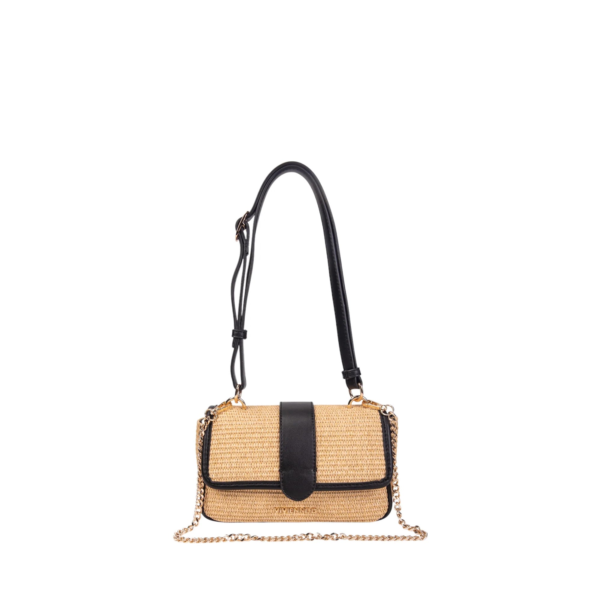 Vivienne D Pochette Mini Bag Sunny V153 NERO